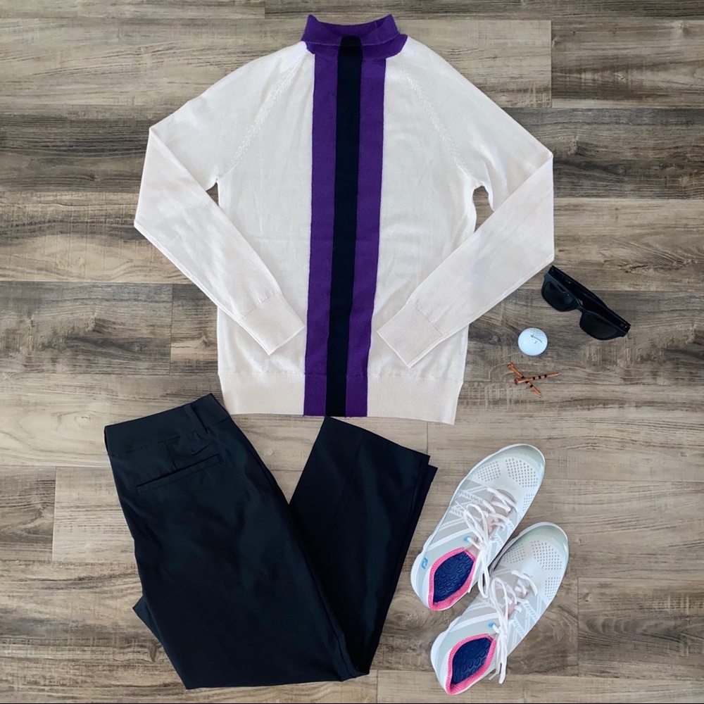 Women’s G/Fore wool cashmere sweater golf attire